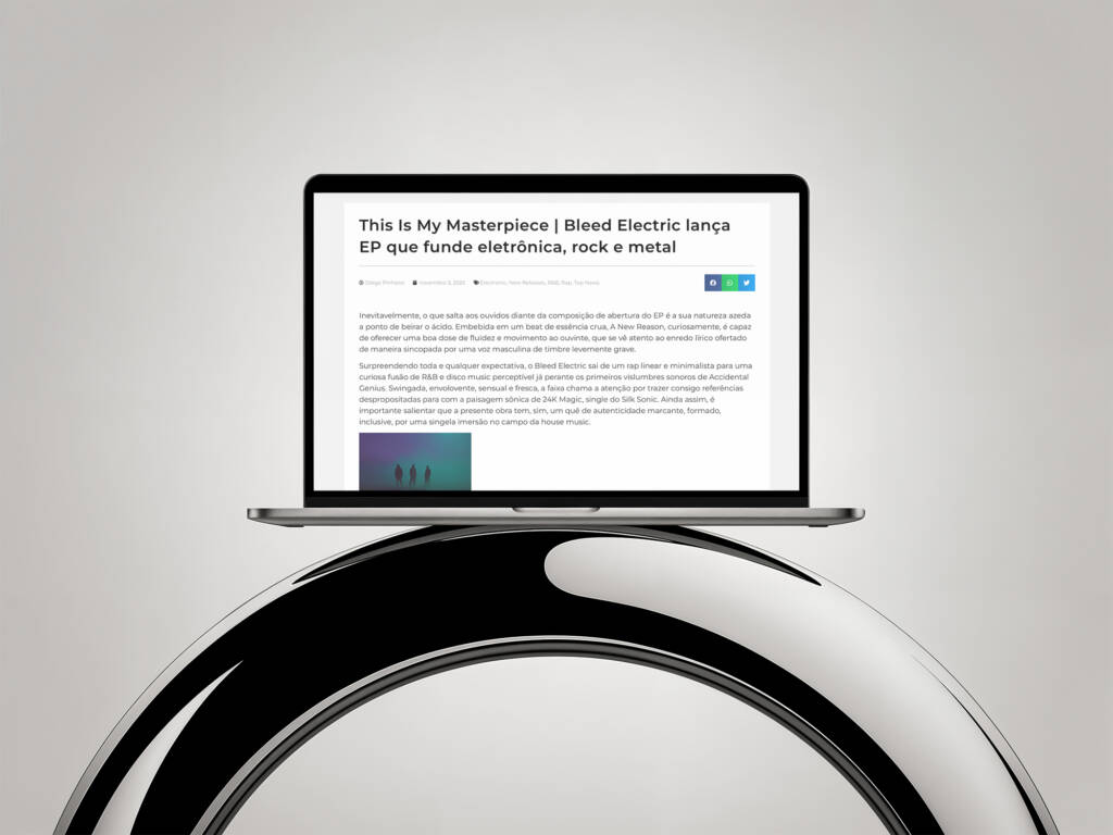 Bleed Electric This Is My Masterpiece EP review featured on Roadie Music